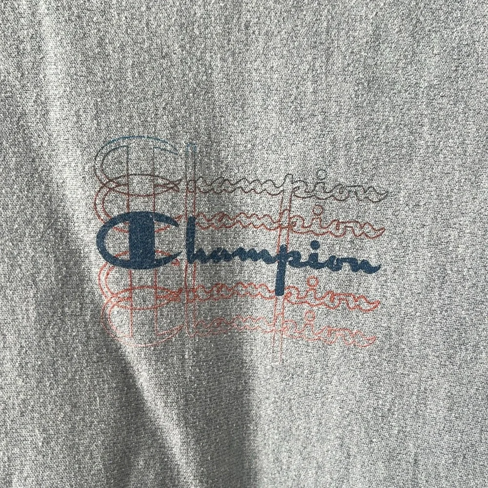 Champion Gray Men's Sweater - 2X/XXL - Picture 2 of 9